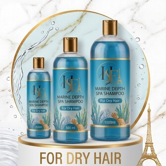 Marine Depth Spa Shampoo for Dry Hair | Professional Hair Care